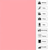 Rose Rosa Solide Einfach Party Hintergrund für Foto